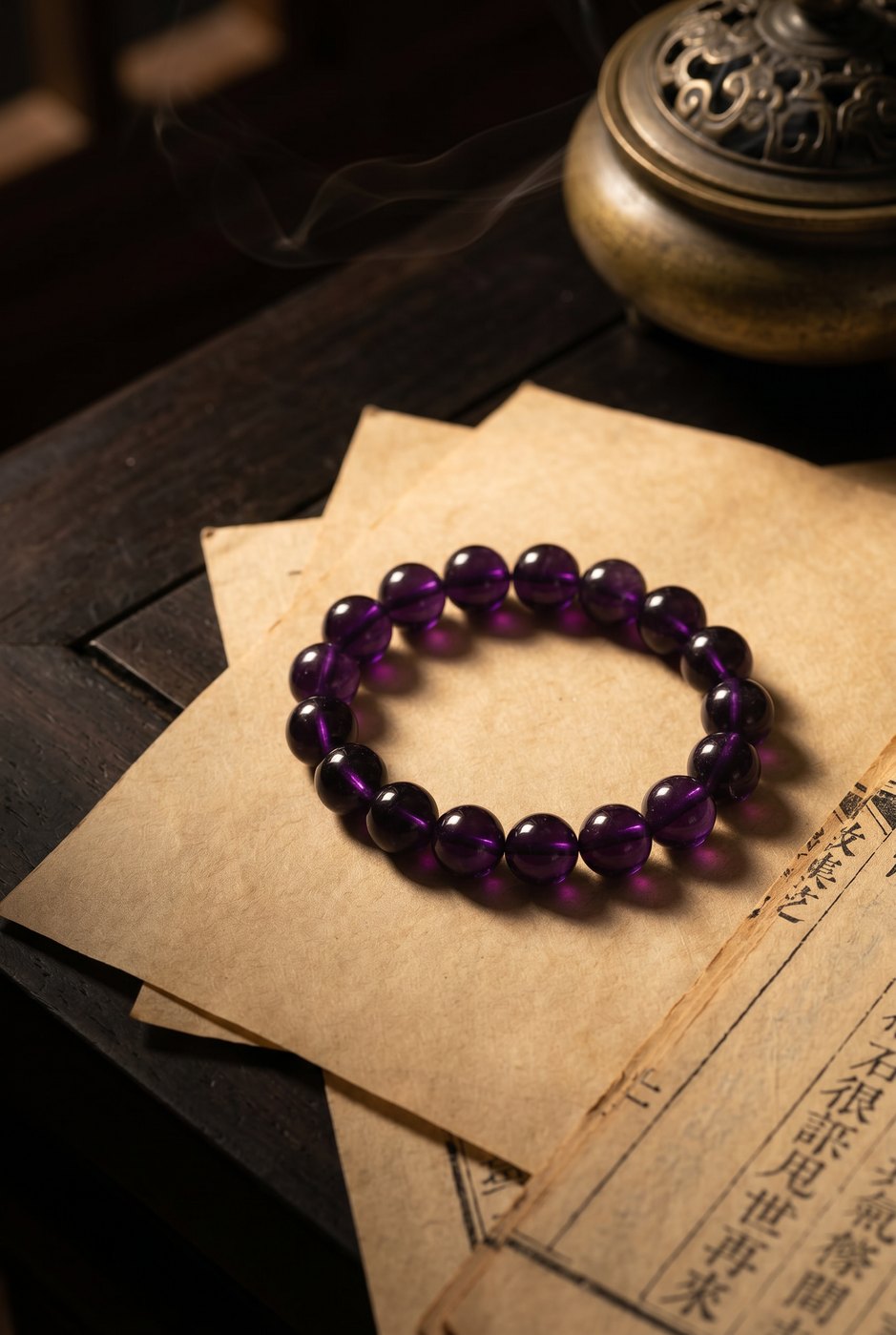 Office Gossip Never Stops? Can This Purple Boundary Help You Block the Noise? — Natural Amethyst Bracelet