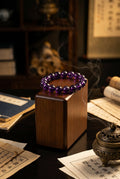 Office Gossip Never Stops? Can This Purple Boundary Help You Block the Noise? — Natural Amethyst Bracelet