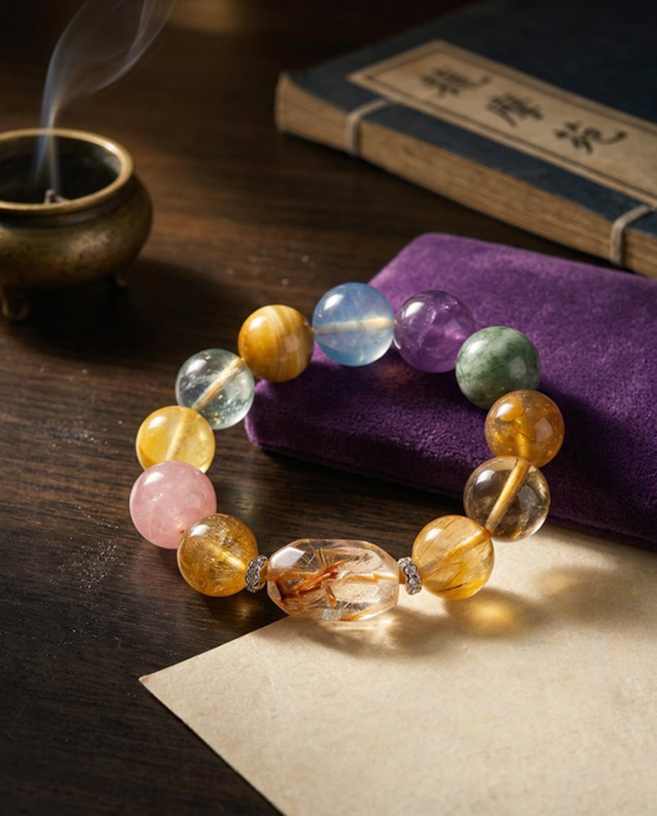 Still Fighting Life Alone? Can Seven Crystals Help You Take On the Challenge? — Multi-Treasure Crystal Bracelet