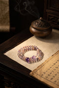 Do Opportunities Keep Slipping Away? Can This Bracelet Help You Catch the Right Moment? — Super Seven Purple Rutilated Bracelet