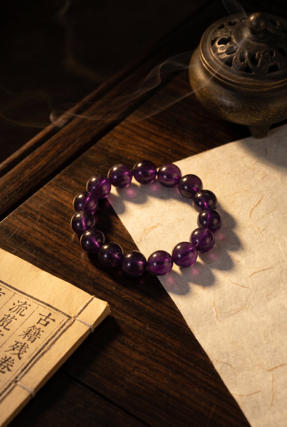 Office Gossip Never Stops? Can This Purple Boundary Help You Block the Noise? — Natural Amethyst Bracelet