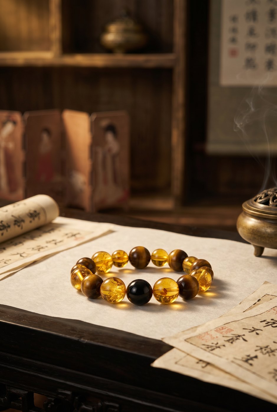 Too Anxious to Sleep? Can Amber’s Natural Calming Warmth Help You Rest Better? — Amber Multi-Stone Bracelet